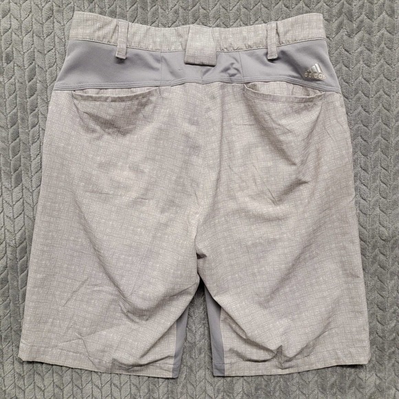 Adidas Ultimate Stretch Golf Shorts Elastic Waist Gray Mens Size 30 Check - Picture 7 of 11